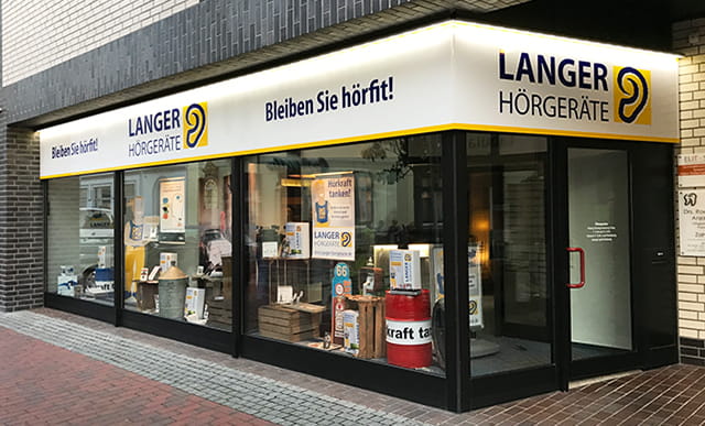 Außenansicht Langer Hörstudio Varel