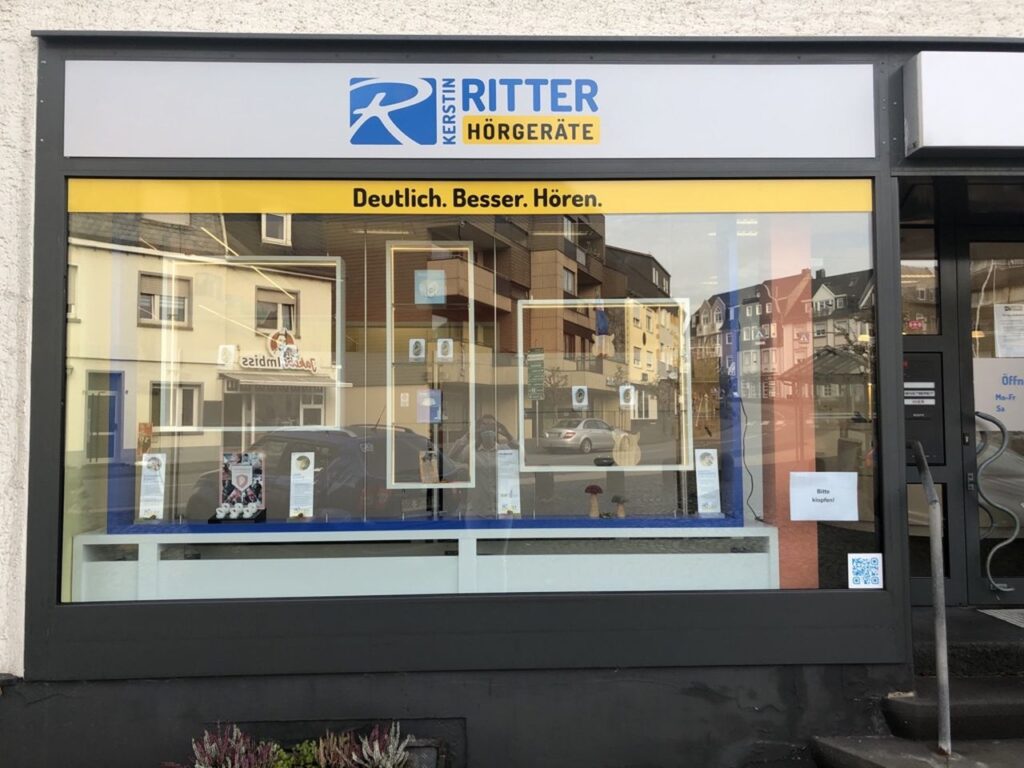Außenansicht Ritter Hörgeräte Fachgeschäft in Kastellaun